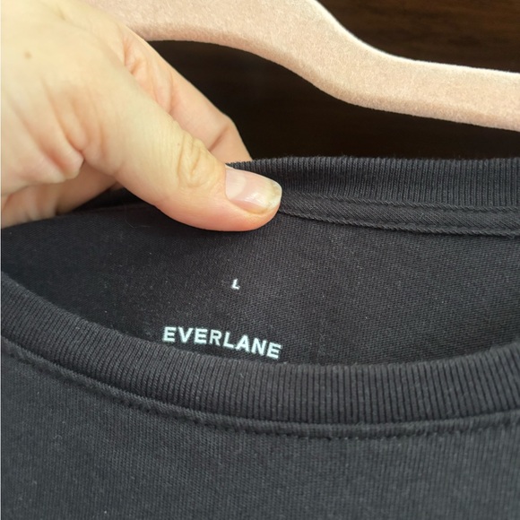 Everlane The Organic Cotton Waisted Dress SZ LRG - Picture 4 of 6